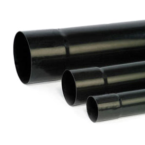 Tubo PVC Aguas Negras Plástico 2 Pulgadas 3 Mts 1,8 mm de Espesor Negro