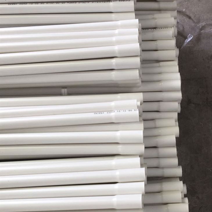 Tubo Plástico Para Electricidad 1/2 Pulgada x 2 mm Espesor x 3 Metros Largo Blanco