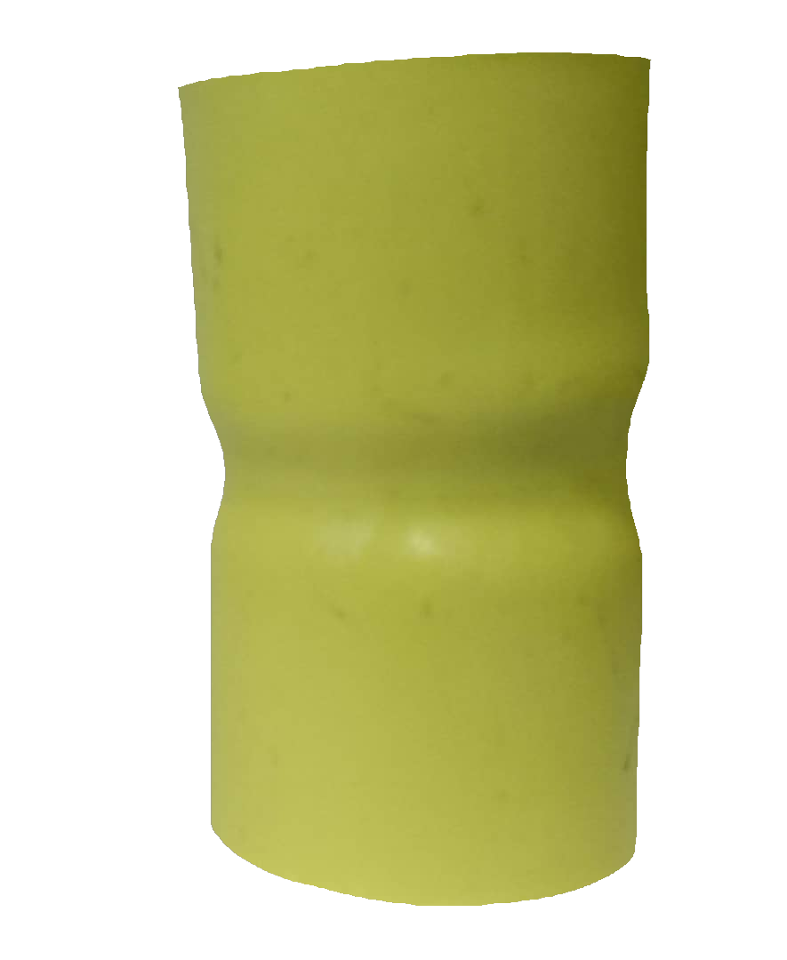 Anillo Unión PVC Aguas Negras 2x2 Pulgadas Amarillo