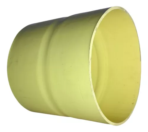 Anillo Unión PVC Aguas Negras 4x4 Pulgadas Amarillo
