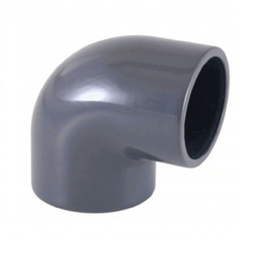 Codo Para Pegar PVC Aguas Blancas 1 Pulgada Negro