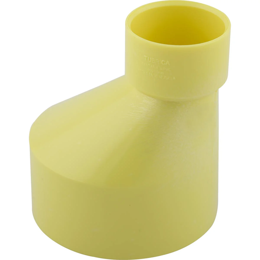 Reducción PVC Aguas Negras 4x2 Pulgadas Amarillo