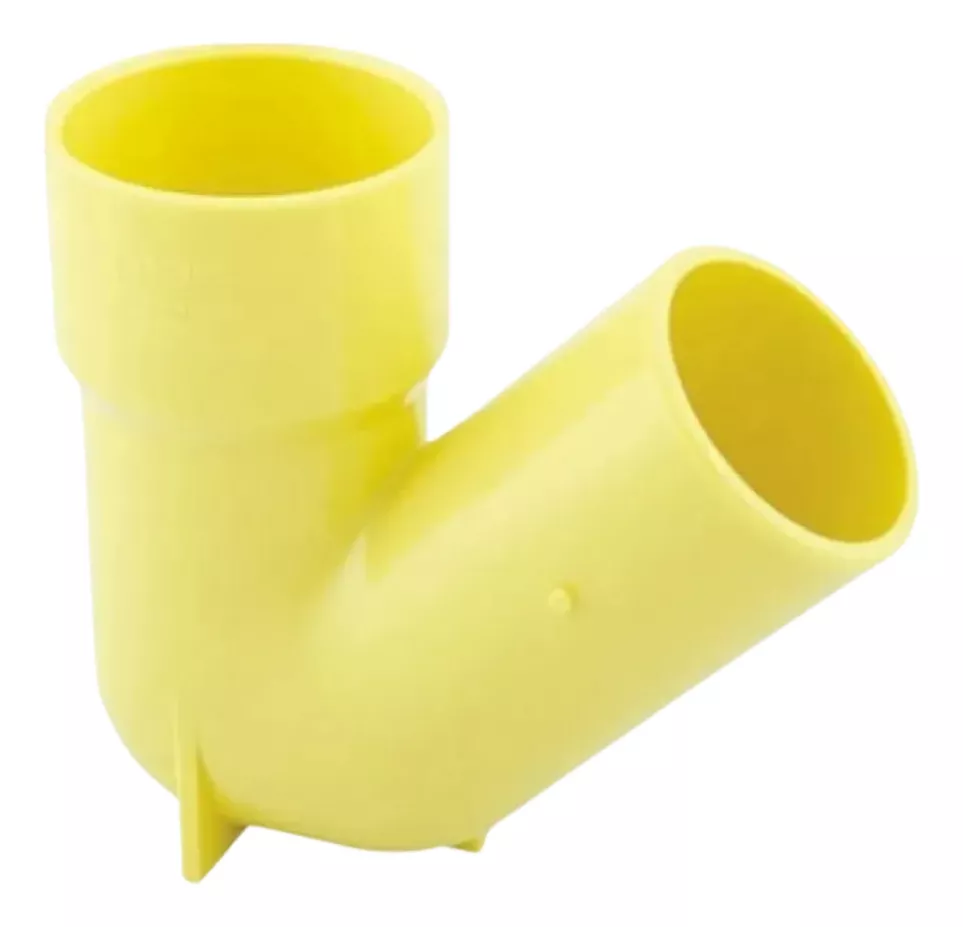 Sifón PVC Aguas Negras 2x2 Pulgadas Amarillo