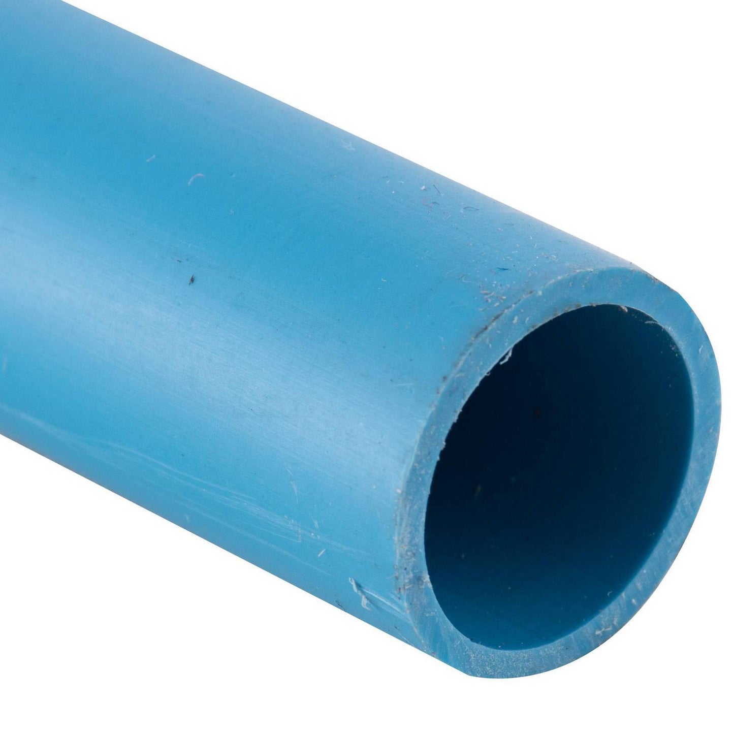 Tubo Roscado Plástico Aguas Blancas 1 Pulgada x 3,5 mm Espesor x 6 Metros Largo Azul